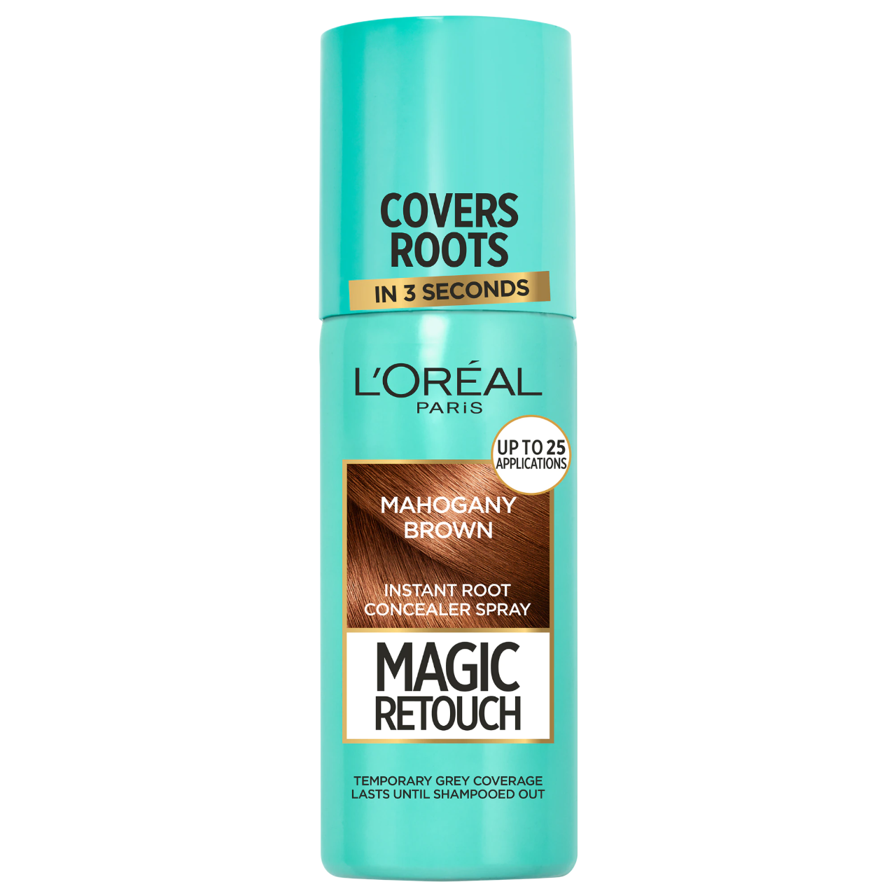 l-oreal-paris-magic-retouch-root-touch-up-spray-mahogany-brown-75-ml-1756195436 L'Oreal Paris, Magic Retouch, Root Touch-Up Spray, Mahogany Brown, 75 ml – Image 1