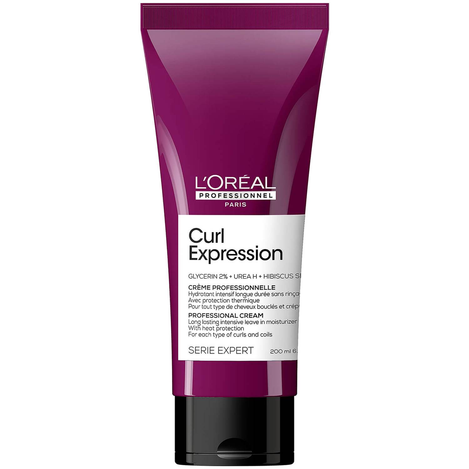 l-oreal-professionnel-curl-expression-hair-spray-for-wave-definition-150-ml-0-3474637069124-1671392053 L'Oreal Professionnel, Serie Expert Curl Expression, Glycerin2% + Urea H + Hibiscus Seed, Hair Leave-In Cream Treatment, Intense Moisturizing, 200 ml – Image 1