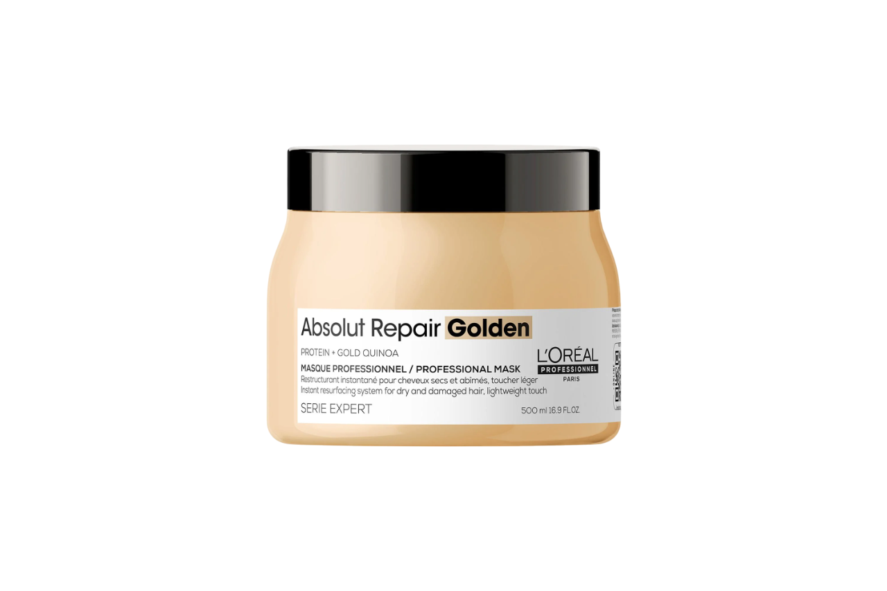 l-oreal-professionnel-serie-expert-absolut-repair-golden-protein-gold-quinoa-hair-treatment-cream-mask-instant-resurfacing-500-ml-1752668228-1 L'Oreal Professionnel, Serie Expert Absolut Repair Golden, Protein + Gold Quinoa, Hair Treatment Cream Mask, Instant Resurfacing, 500 ml – Image 1