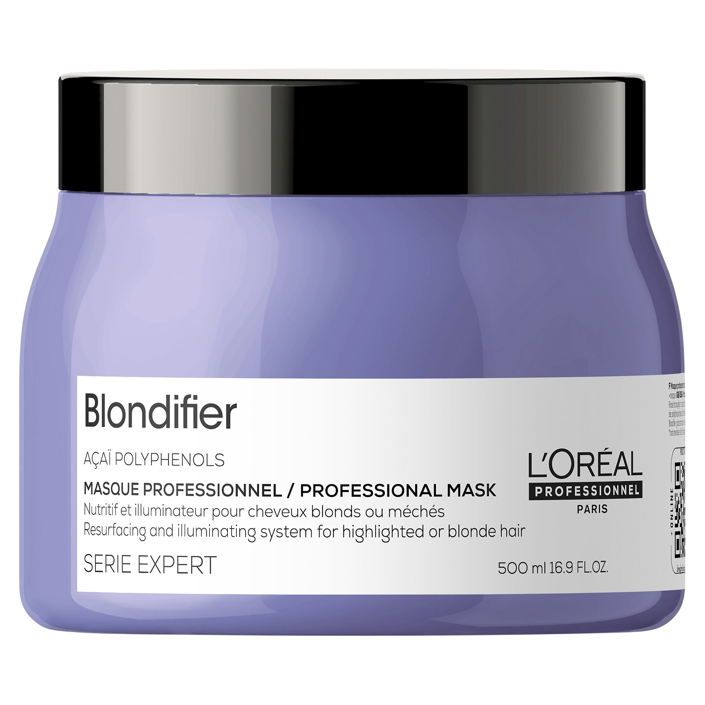 l-oreal-professionnel-serie-expert-blondifier-acai-polyphenols-hair-treatment-cream-mask-resurfacing-and-illuminating-500-ml-1752669206-1 L'Oreal Professionnel, Serie Expert Blondifier, Acai Polyphenols, Hair Treatment Cream Mask, Resurfacing And Illuminating, 500 ml – Image 1