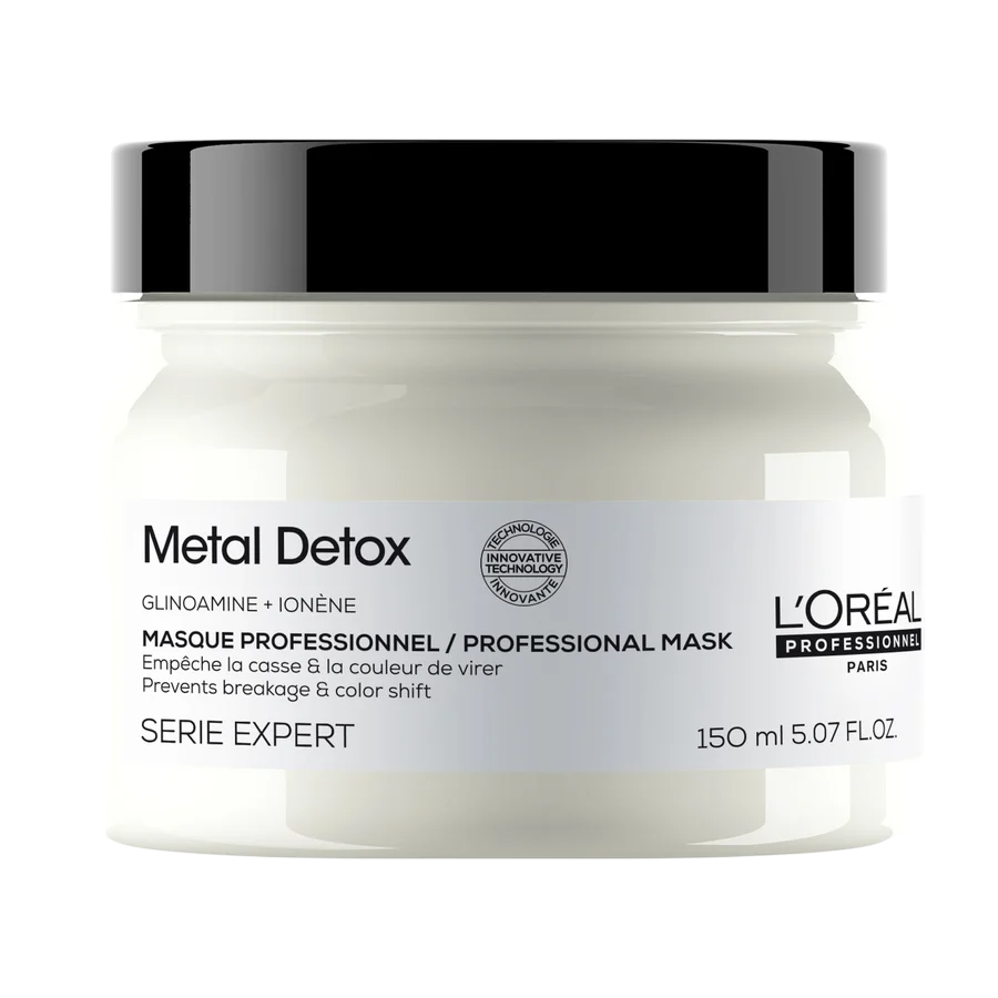 l-oreal-professionnel-serie-expert-metal-detox-glicoamine-ionene-hair-treatment-cream-mask-anti-deposit-protector-150-ml-1752657328 L'Oreal Professionnel, Serie Expert Metal Detox, Glicoamine + Ionene, Hair Treatment Cream Mask, Anti-Deposit Protector, 150 ml – Image 1