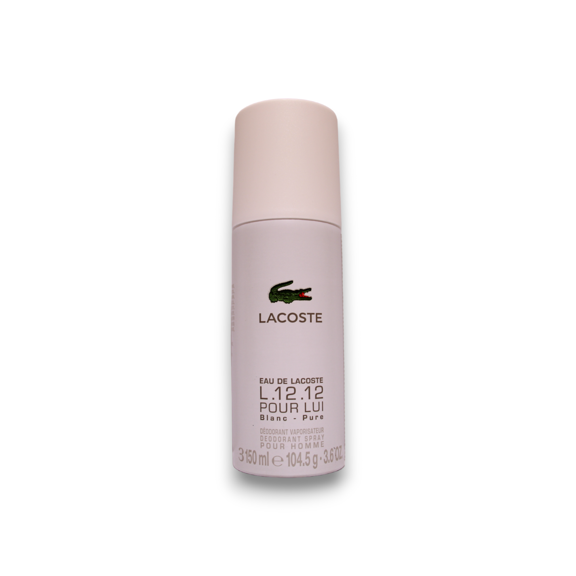 lacoste-eau-de-lacoste-l-12-12-blanc-deodorant-spray-for-men-150-ml-1687431661 Lacoste, Eau de Lacoste L.12.12 Blanc, Deodorant Spray, For Men, 150 ml – Image 1