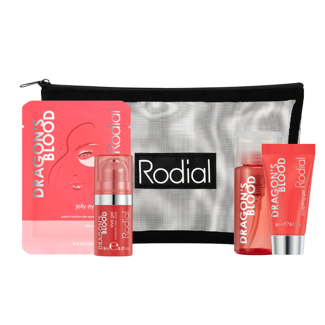 little-luxuries-kit-set-rodial-dragon-s-blood-purifying-micellar-water-for-all-skin-types-100-ml-dragon-s-blood-refreshes-hydrates-eye-gel-15-ml-dragon-s-blood-hydrating-eye-patch-3-g-1740653199-1 Little Luxuries Kit Set Rodial: Dragon's Blood, Purifying, Micellar Water, For All Skin Types, 100 ml + Dragon's Blood, Refreshes & Hydrates, Eye Gel, 15 ml + Dragon's Blood, Sculpting, Gel, For Face, 15 ml + Dragon's Blood, Hydrating, Eye Patch, 3 g – Image 1