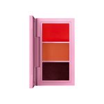 MAC — From Harris With Love — palette pour les lèvres — Roman Revelation: Bright orange (mat) + No Place Like LA: Warm Nude (Amplified) + London Grind: Deep violet (Amplified) — 3 g