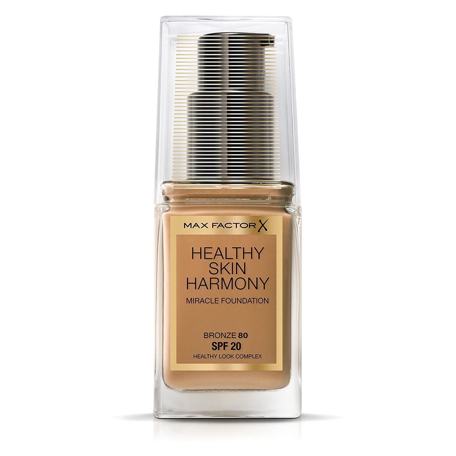 max-factor-healthy-skin-harmony-liquid-foundation-79-honey-beige-spf-20-30-ml-1708198124 Max Factor, Healthy Skin Harmony, Liquid Foundation, 80, Bronze, SPF 20, 30 ml – Image 1