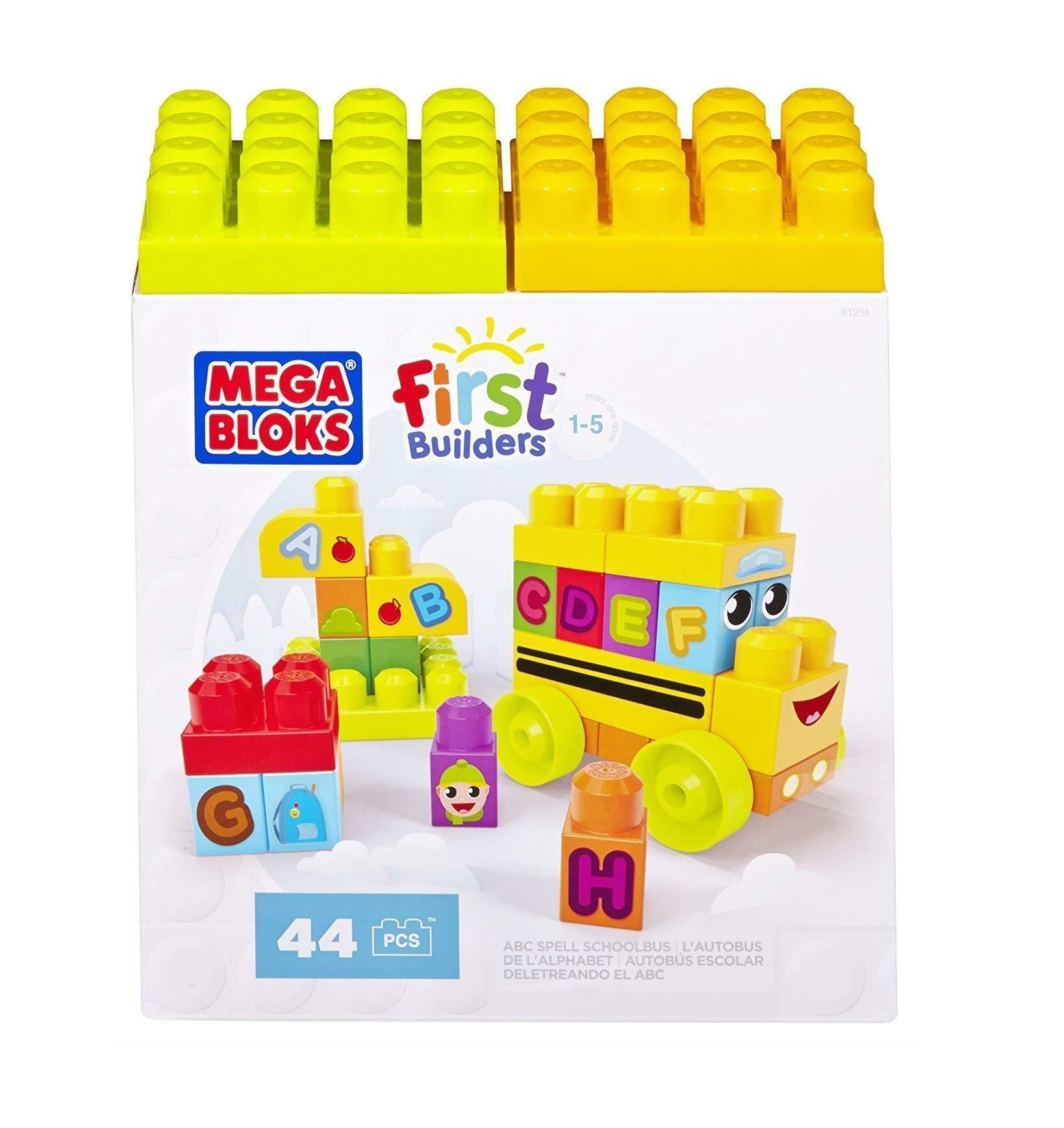 mega-bloks-first-builders-construction-set-2-4-years-44-1679392942-1 Mega Bloks, First Builders, Construction Set, Unisex, 1 - 5 years, 44 – Image 1