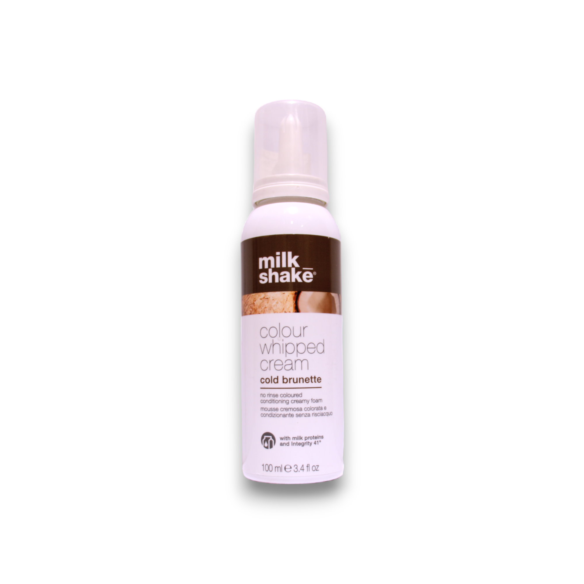 milk-shake-colour-whipped-cream-organic-fruit-extracts-hair-colour-leave-in-mousse-cold-brunette-100-ml-1687419813 Milk Shake, Colour Whipped Cream, Organic Fruit Extracts, Hair Colour Leave-In Mousse, Cold Brunette, 100 ml – Image 1