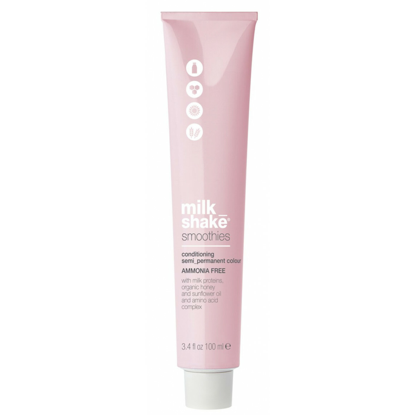 milk-shake-creative-semi-permanent-hair-dye-9-339gg-100-ml-1671806095 Milk Shake, Smoothies, Ammonia-Free, Semi-Permanent Hair Dye, 99N Very Light Blond, 100 ml – Image 1