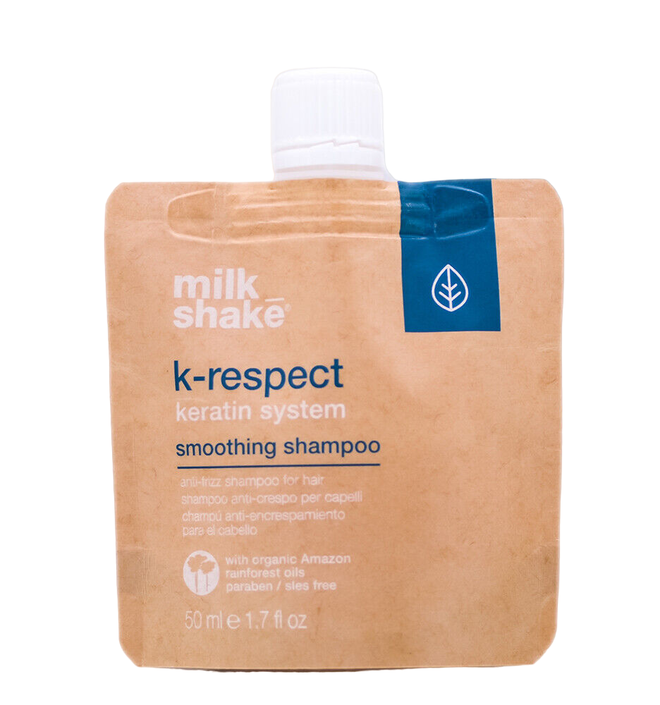 milk-shake-k-respect-keratin-hair-shampoo-for-smoothening-50-ml-1697450104 Milk Shake, K-Respect, Keratin, Hair Shampoo, For Smoothening, 50 ml – Image 1