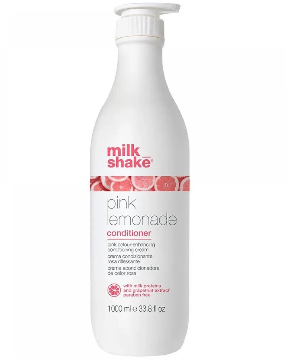milk-shake-pink-lemonade-milk-proteins-hair-colour-conditioner-pink-colouring-1000-ml-1729516474-1 Milk Shake, Pink Lemonade, Milk Proteins, Hair Colour Conditioner, Pink, Colouring, 1000 ml – Image 1