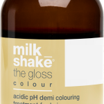 Milk Shake, The Gloss, Ammonia Free, Demi-Permanent Hair Dye, 10.1110AA Intense Ash Platinum Lightest Blond, 60 ml