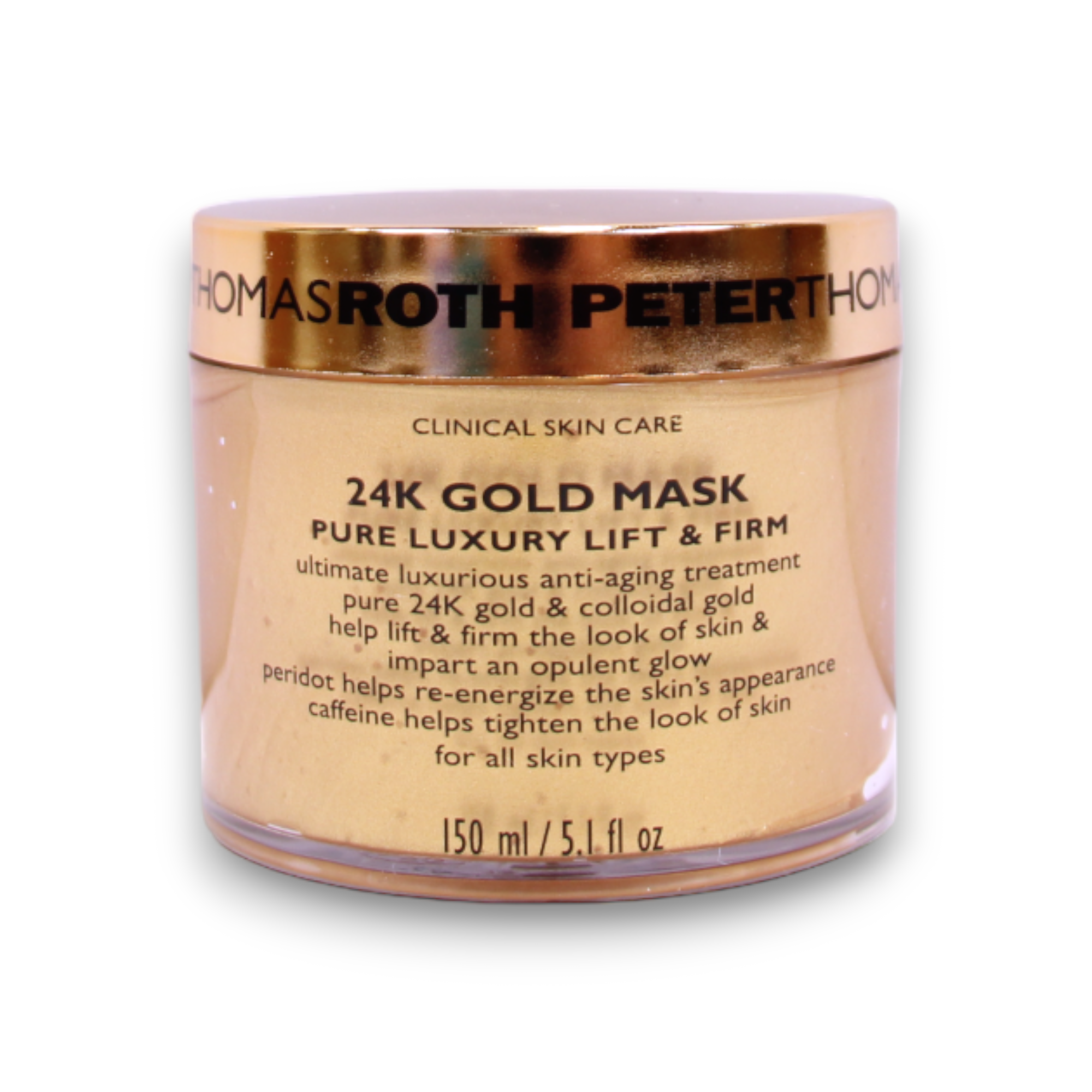 peter-thomas-roth-24k-gold-pure-lift-firm-cream-mask-for-face-150-ml-1694686824-1 Peter Thomas Roth, 24K Gold Pure, Lift & Firm, Cream Mask, For Face, 150 ml – Image 1