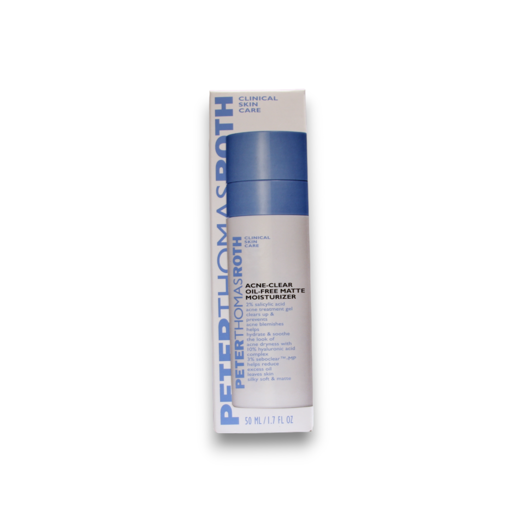 peter-thomas-roth-acne-clear-oil-free-hydrating-and-repairing-gel-for-face-50-ml-1686742341 Peter Thomas Roth, Acne-Clear, Oil-Free, Hydrating & Repairing, Gel, For Face, 50 ml – Image 1
