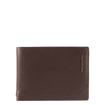 Piquadro, Tallin, Leather Wallet, Key holder, Brown, For Men