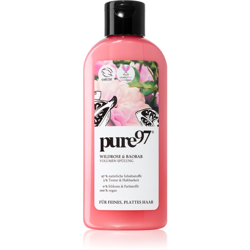 pure97-rose-baobab-hair-conditioner-for-volume-200-ml-0-4260285394867-1672401211 Pure97, Rose & Baobab, Hair Conditioner, For Volume, 200 ml – Image 1