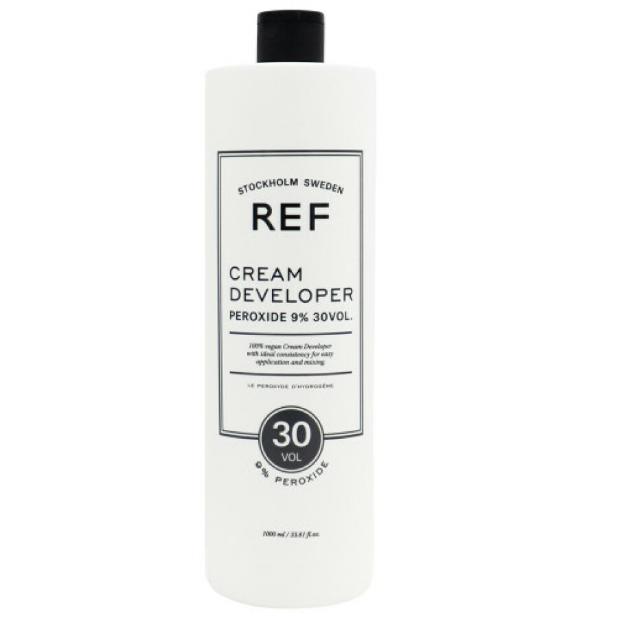 ref-stockholm-cream-developer-hair-oxidant-lotion-9-30-vol-1000-ml-1680097192 Ref Stockholm, Peroxides, Developer, Hair Oxidant Lotion, 9%, 30 vol, 1000 ml – Image 1