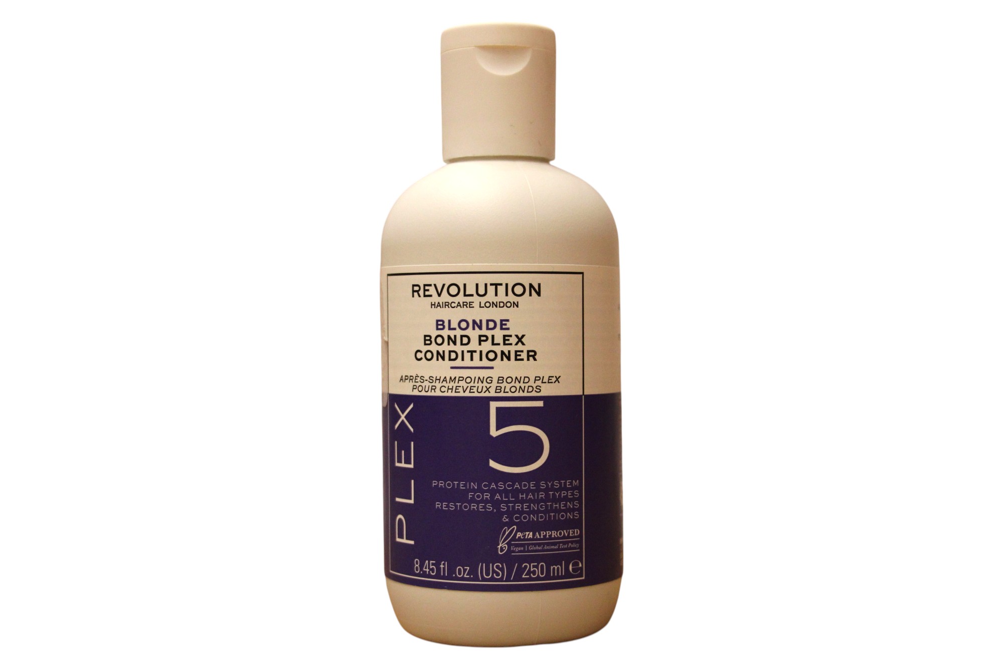 revolution-haircare-bond-plex-5-hair-conditioner-for-neutralisation-of-yellow-tones-250-ml-1781521823 Revolution Haircare, Bond Plex 5, Hair Conditioner, For Neutralisation Of Yellow Tones, 250 ml – Image 1