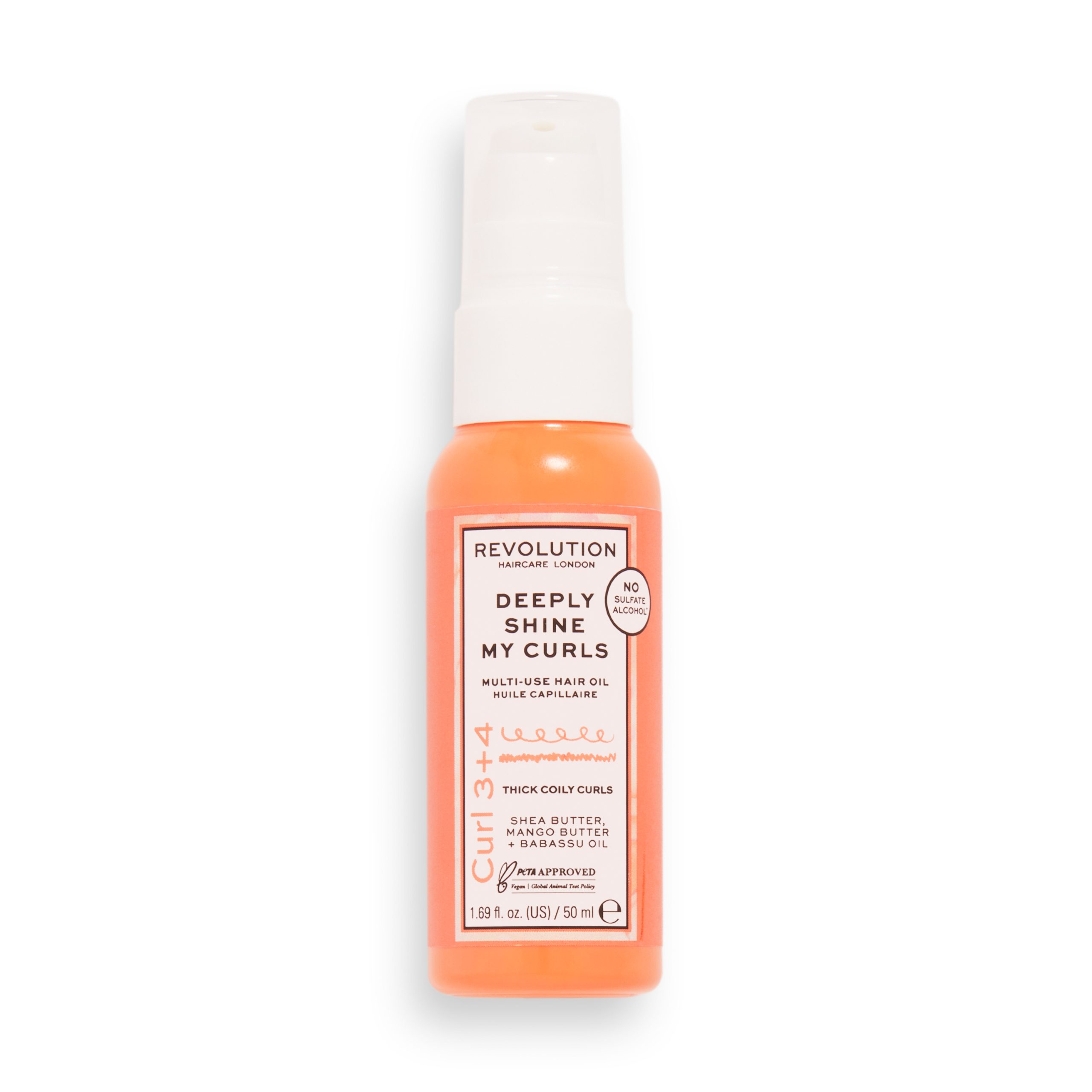 revolution-haircare-my-curls-3-4-hair-oil-treatment-defining-shining-50-ml-1756887130 Revolution Haircare, My Curls 3+4, Hair Oil Treatment, Defining & Shining, 50 ml – Image 1