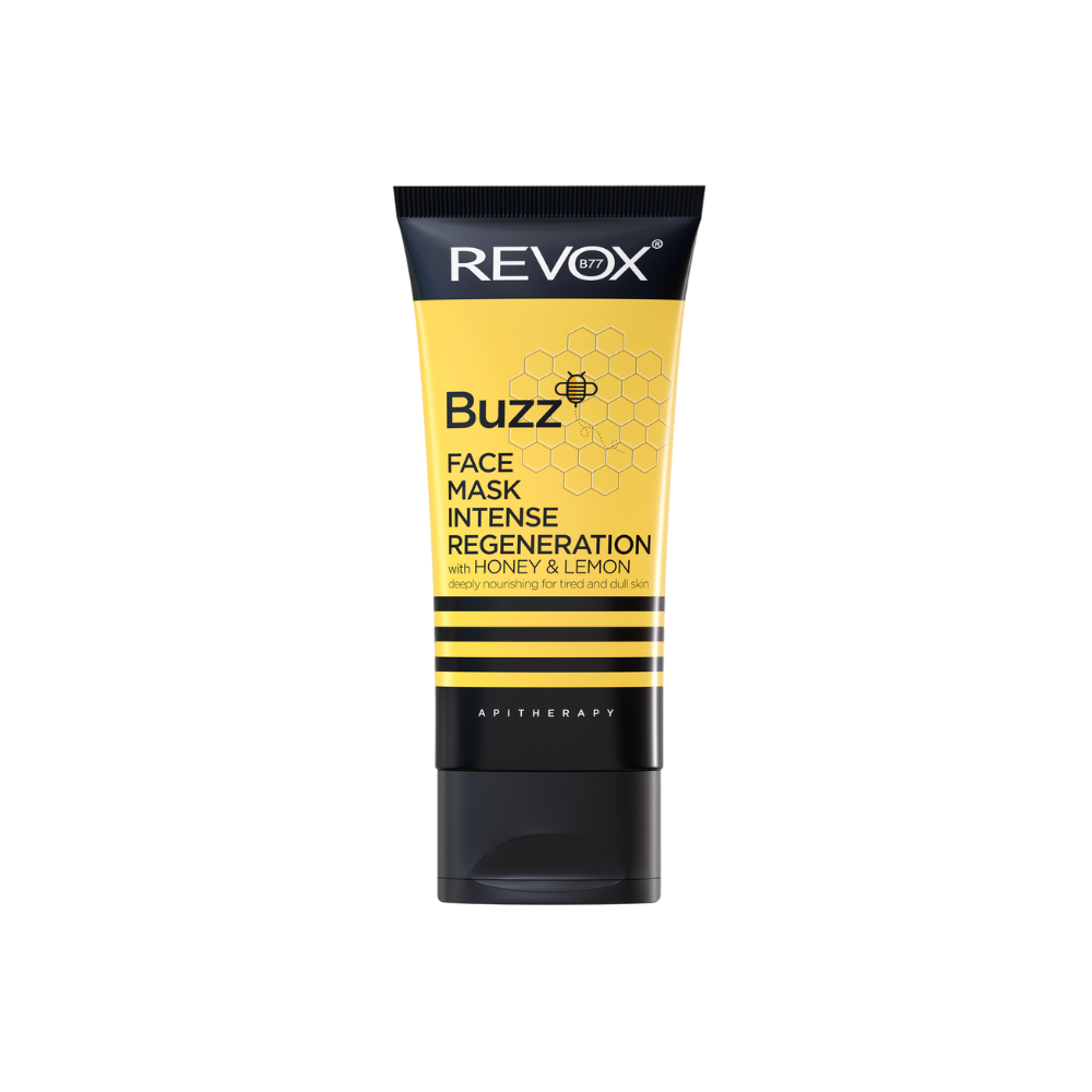 revox-b77-buzz-alcohol-free-regenerating-cream-mask-for-face-65-ml-1747128216 Revox B77, Buzz, Honey & Lemon, Regenerating, Cream Mask, For Face, 65 ml – Image 1