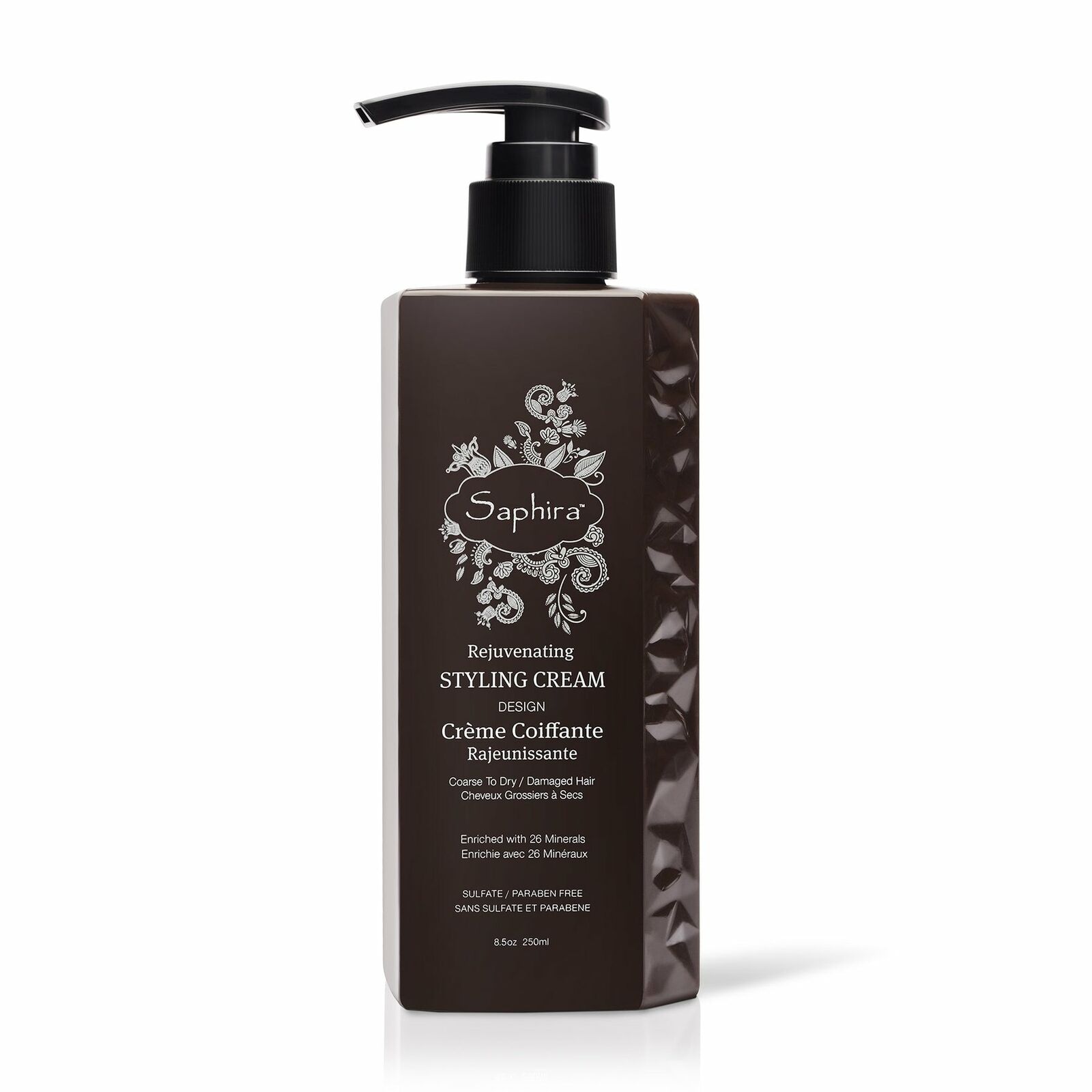 saphira-sculpting-hair-styling-cream-250-ml-1681825706 Saphira, Rejuvenating, Hair Styling Cream, 250 ml – Image 1