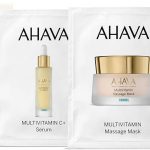 Set Ahava: MultiVitamin C+, Firming, Serum, For Face, 3 ml *Sample + Multivitamin Firming Massage, Cream Mask, For Face, 3 ml *Sample + MultiVitamin, Firming, Day, Cream, For Face, SPF 30, 3 ml *Sample