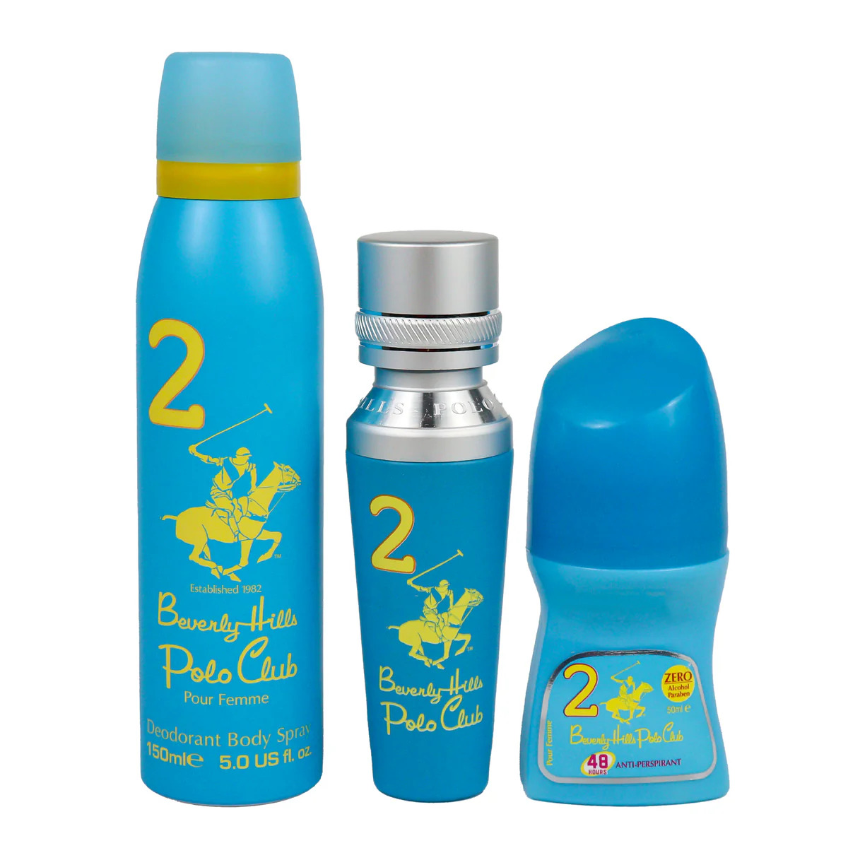 set-beverly-hills-polo-club-no-2-eau-de-parfum-for-women-50-ml-no-2-anti-perspirant-deodorant-roll-on-for-women-50-ml-1982-sport-2-freshness-body-spray-150-ml-1734777579-2 Set Beverly Hills Polo Club: No. 2, Eau De Parfum, For Women, 50 ml + No. 2, Anti-Perspirant, Deodorant Roll-On, For Women, 50 ml + 1982 - Sport 2, Freshness, Body Spray, 150 ml – Image 1