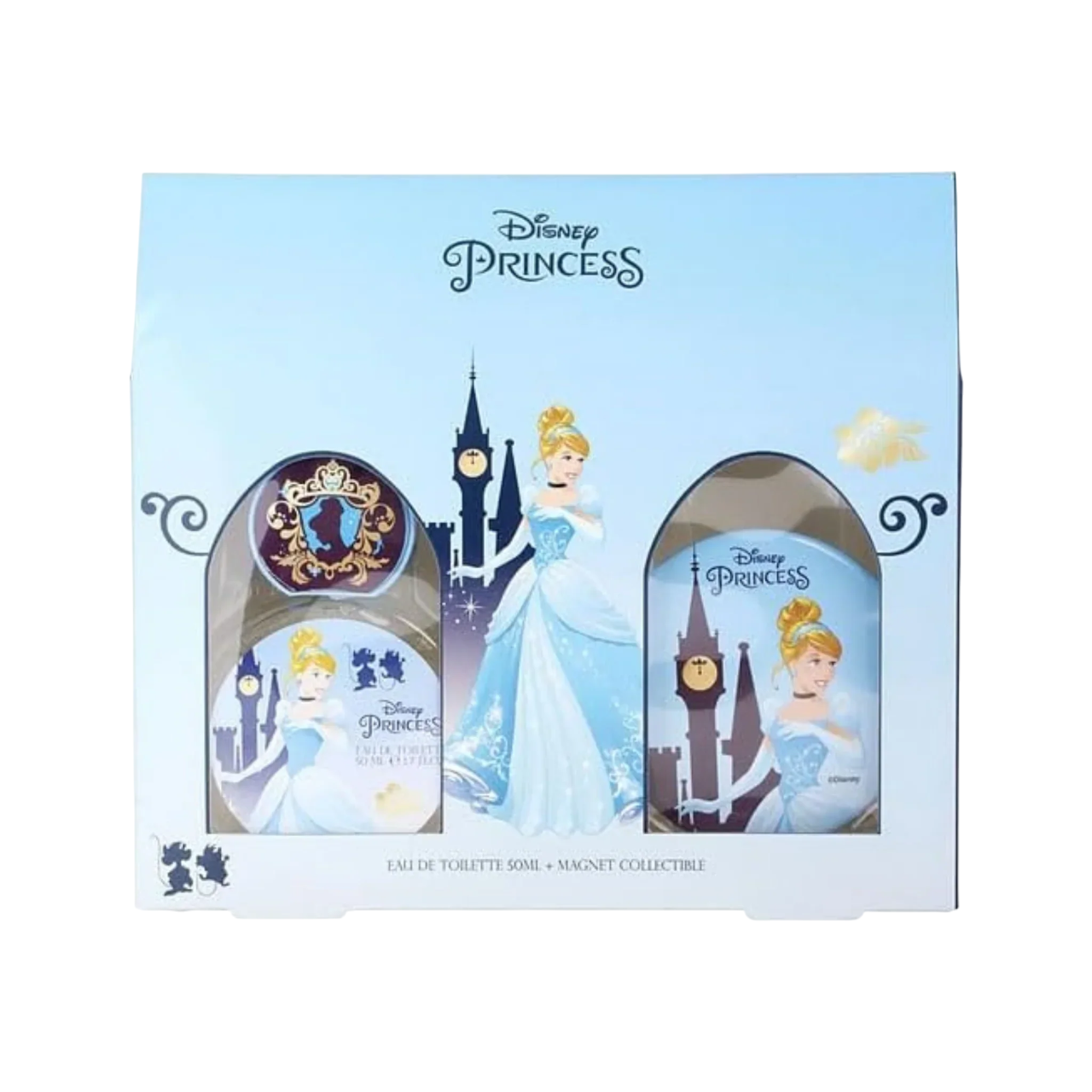 set-disney-cinderella-eau-de-toilette-for-girls-50-ml-cinderella-collectible-magnet-for-girls-1761418936 Set Disney: Cinderella, Eau De Toilette, For Girls, 50 ml + Cinderella, Collectible Magnet, For Girls – Image 1