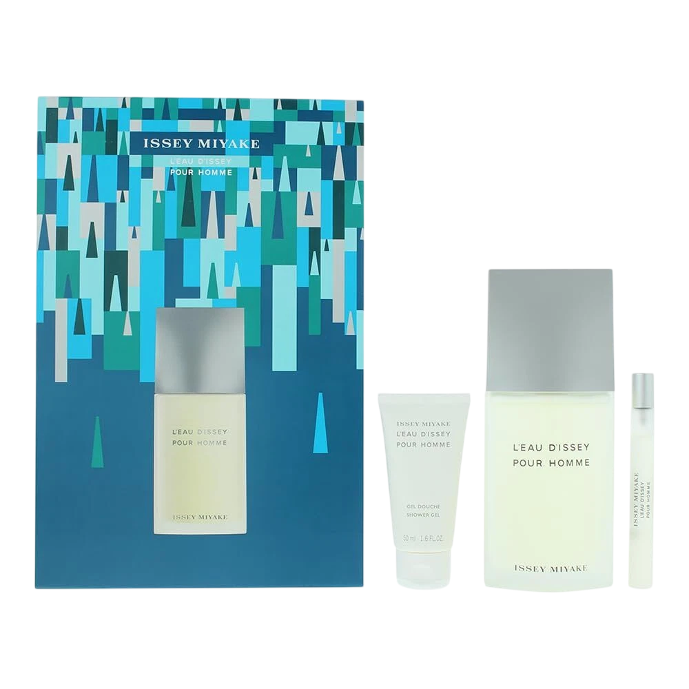 set-issey-miyake-l-eau-d-issey-pour-homme-eau-de-toilette-for-men-125-ml-l-eau-d-issey-moisturizing-shower-gel-for-all-skin-types-50-ml-l-eau-d-issey-eau-de-toilette-for-women-10-ml-1768056700-1 Set Issey Miyake: L'Eau D'Issey Pour Homme, Eau De Toilette, For Men, 125 ml + L'Eau d'Issey, Moisturizing, Shower Gel, For All Skin Types, 50 ml + L'Eau d'Issey, Eau De Toilette, For Women, 10 ml – Image 1