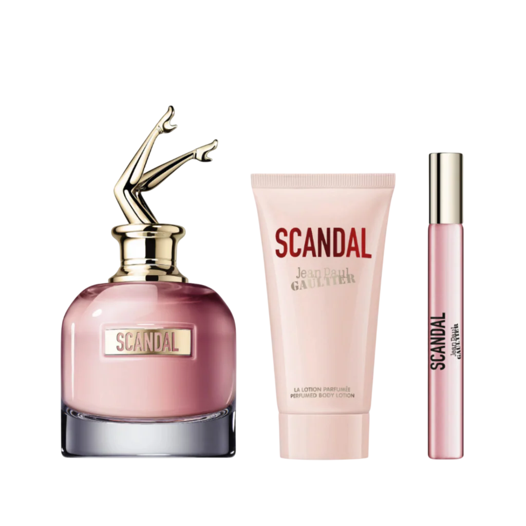 set-jean-paul-gaultier-scandal-eau-de-parfum-for-women-50-ml-scandal-eau-de-parfum-for-women-6-ml-miniature-scandal-hydrating-body-lotion-75-ml-1768201898 Set Jean Paul Gaultier: Scandal, Eau De Parfum, For Women, 50 ml + Scandal, Eau De Parfum, For Women, 6 ml *Miniature + Scandal, Hydrating, Body Lotion, 75 ml – Image 1
