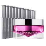 Set La Prairie: Platinum Rare Haute-Rejuvenation, Rejuvenating, Night, Cream Mask, For Face, 20 ml + Platinum Rare Haute-Rejuvenation, Rejuvenating, Night, Serum, For Face, 12 pcs, 0.7 ml