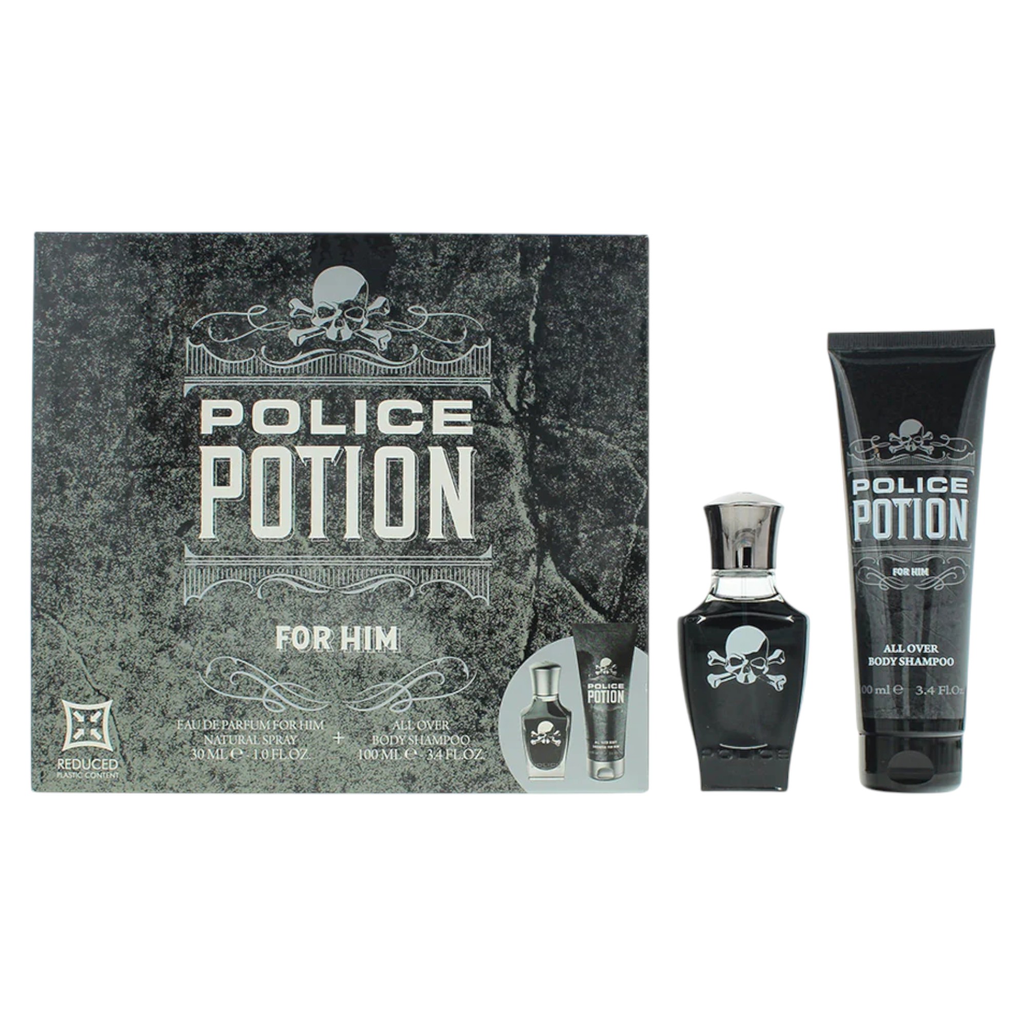 set-police-potion-eau-de-parfum-for-men-30-ml-potion-hydrating-body-lotion-100-ml-1761560200 Set Police: Potion, Eau De Parfum, For Men, 30 ml + Potion, Hydrating, Body Lotion, 100 ml – Image 1