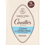 Set, Roge Cavailles, Antibacterial Intimate, Intimate Wipes, 15 pcs