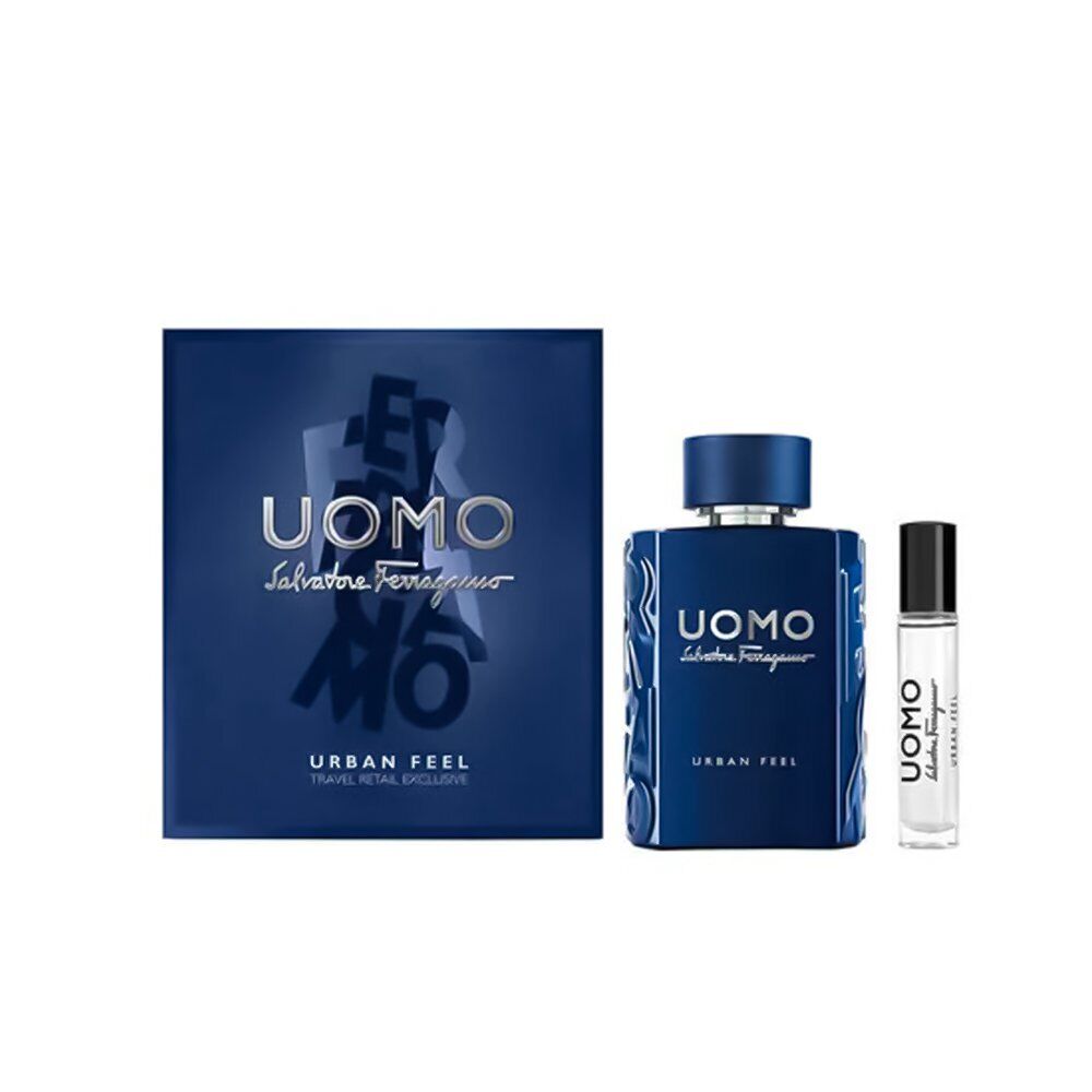 set-salvatore-ferragamo-uomo-urban-feel-eau-de-toilette-for-men-10-ml-travel-uomo-urban-feel-eau-de-toilette-for-men-100-ml-1679046355-1 Set Salvatore Ferragamo: Uomo Urban Feel, Eau De Toilette, For Men, 10 ml + Uomo Urban Feel, Eau De Toilette, For Men, 100 ml – Image 1