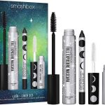Set Smashbox: Photo Finish, Eyelash Primer, 4 ml + Always On, Gel Pencil Eyeliner, Brewed, 1.2 g + Full Exposure, Waterproof, Volumizing, Mascara, Black, 9.56 ml