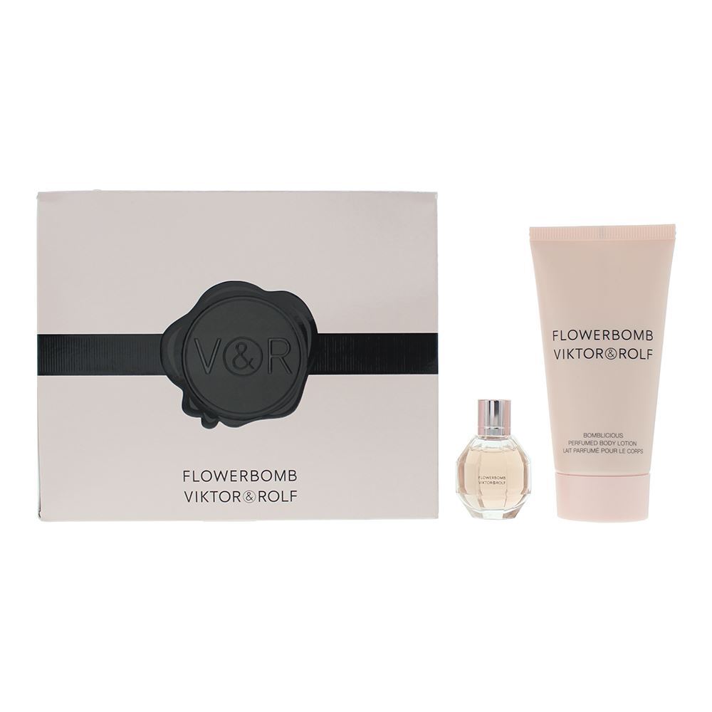 set-viktor-rolf-flowerbomb-eau-de-parfum-for-women-7-ml-flowerbomb-smooth-body-lotion-body-50-ml-1768072998-1 Set Viktor & Rolf: Flowerbomb, Eau De Parfum, For Women, 7 ml + Flowerbomb, Smooth, Body Lotion, Body, 50 ml – Image 1