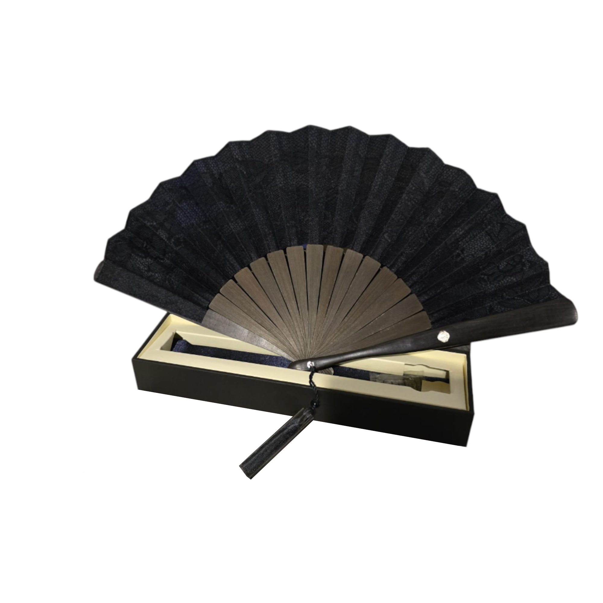 shiseido-hanatsubaki-ougi-summer-wood-fan-gwp-textile-pouch-1735311735 Shiseido, Hanatsubaki Ougi, Summer Wood Fan, GWP Textile Pouch – Image 1