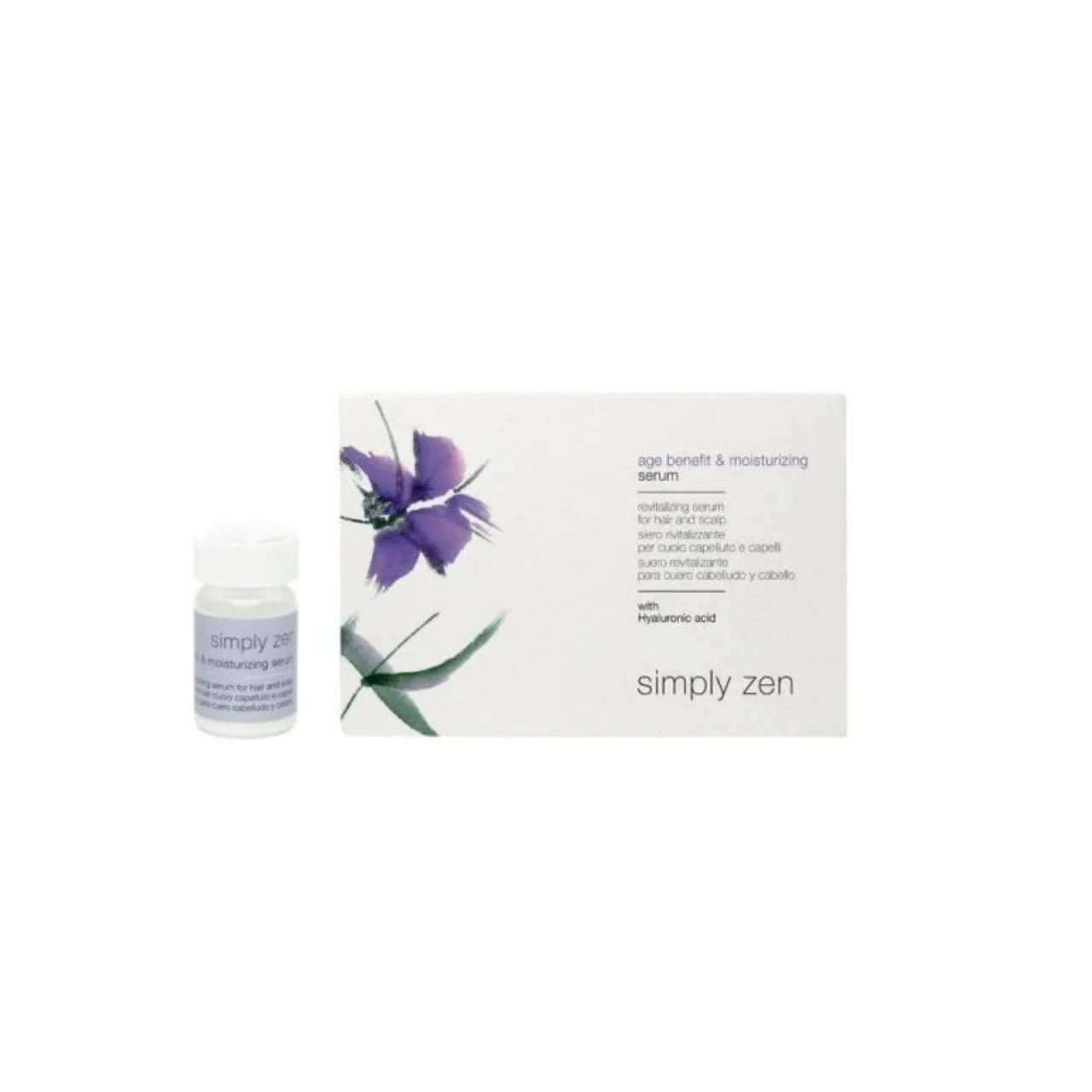 simply-zen-age-benefit-moisturizing-hair-serum-for-revitalisation-12-pcs-5-ml-1683294912-1 Simply Zen, Age Benefit & Moisturizing, Hair Serum, For Revitalisation, 12x, 5 ml – Image 1