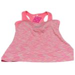 Skechers, Zyra Perform, Short Sleeve, Sports Women Synthetic Strappy Vest, For Women, Size 8