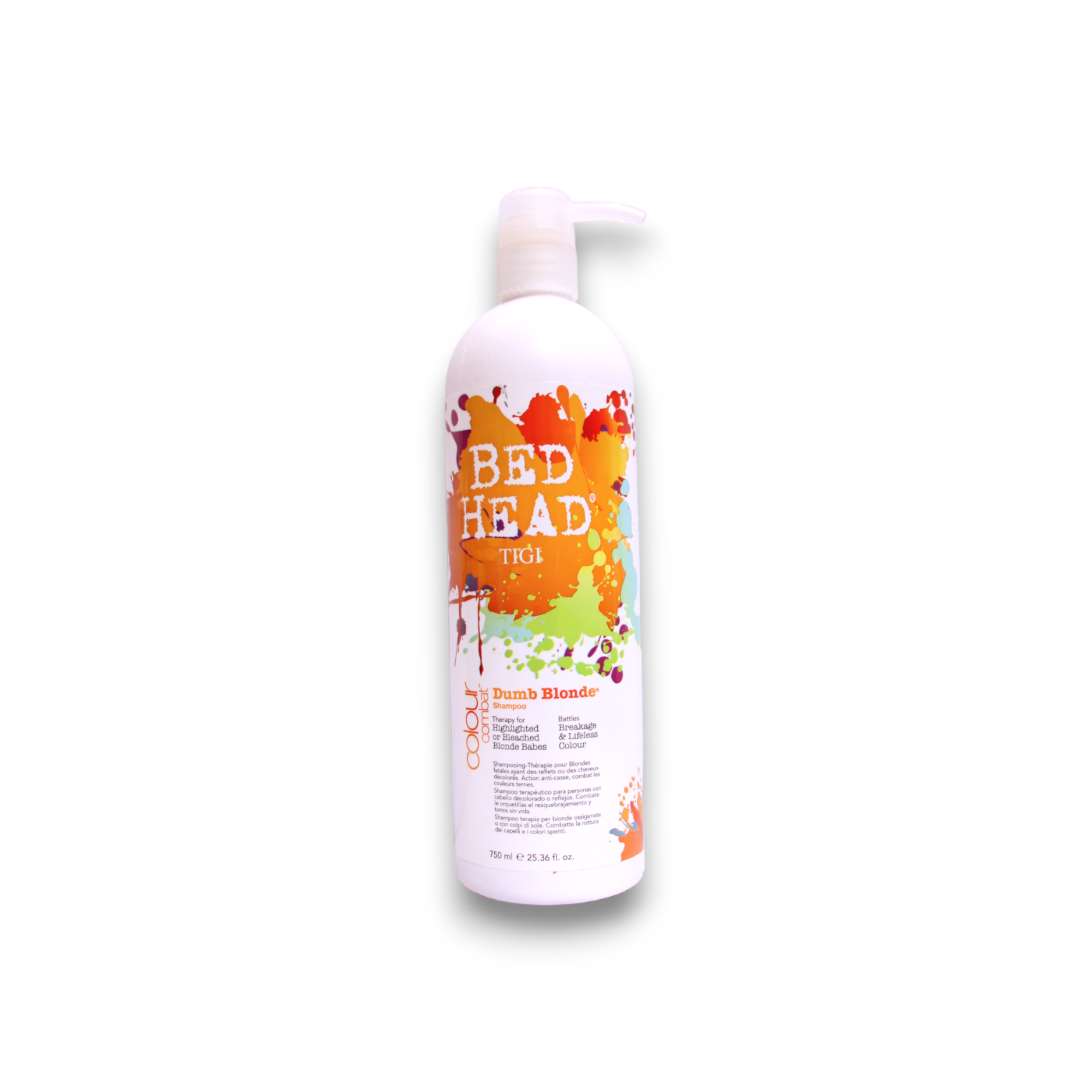 tigi-bed-head-dumb-blonde-hair-shampoo-for-colour-protection-750-ml-1689066275 Tigi, Bed Head Dumb Blonde, Hair Shampoo, For Colour Protection, 750 ml – Image 1