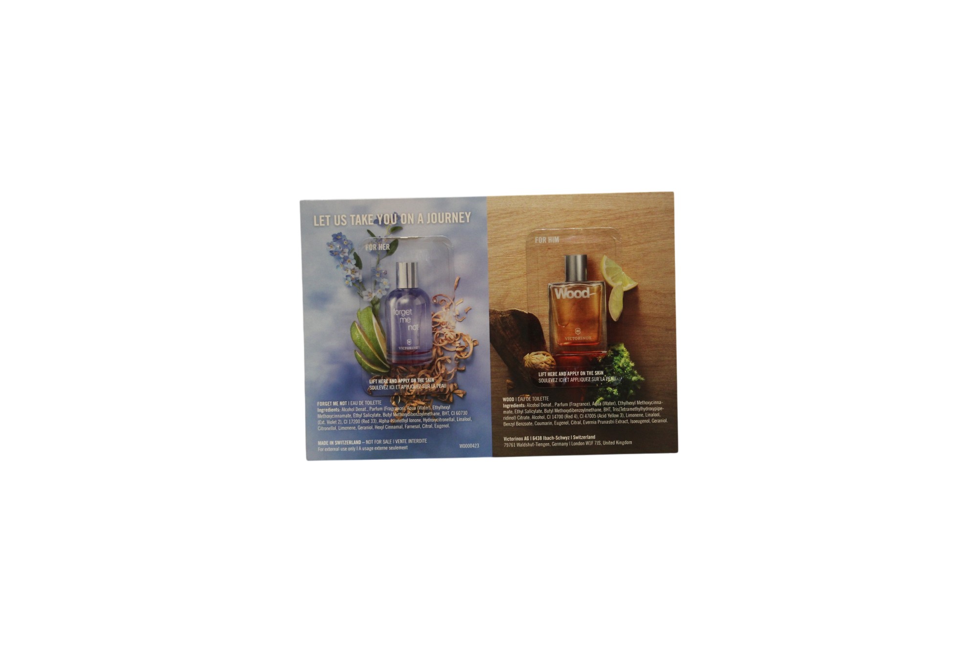 victorinox-swiss-army-wood-forget-me-not-eau-de-toilette-unisex-sample-1781506636 Victorinox Swiss Army, Wood & Forget Me Not, Eau De Toilette, Unisex, *Sample – Image 1