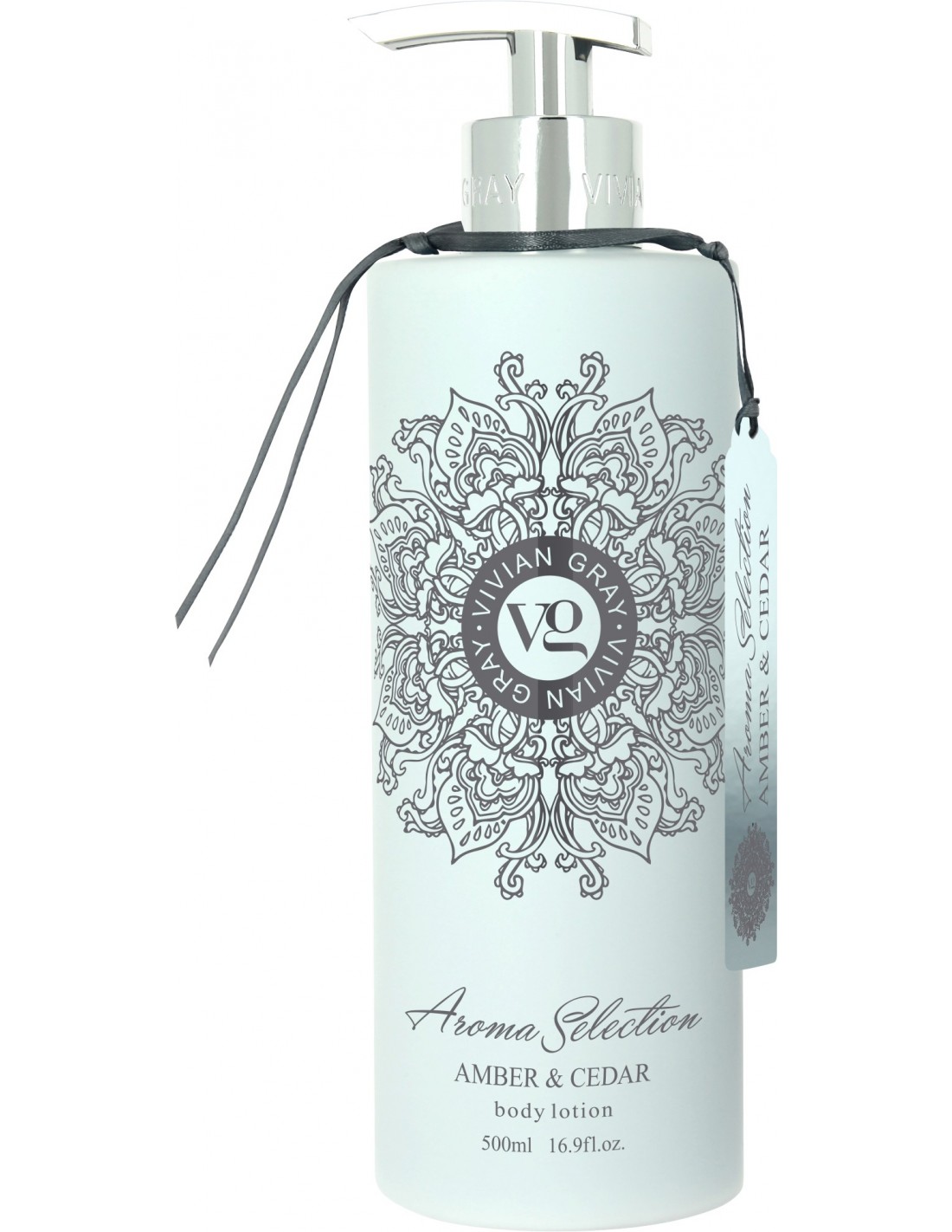 vivian-gray-aroma-selection-hydrating-body-lotion-500-ml-1692709238 Vivian Gray, Aroma Selection, Amber & Cedar, Hydrating, Body Lotion, 500 ml – Image 1