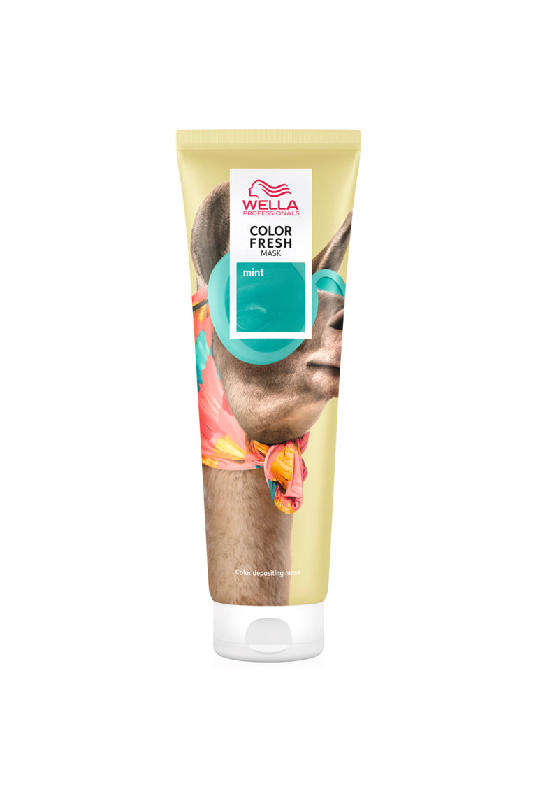 wella-professionals-color-fresh-masks-semi-permanent-hair-dye-mint-150-ml-0-3614229718850-1672695946 Wella Professionals, Color Fresh Masks, Silicone Free, Hair Colouring Cream Mask, Mint, 150 ml – Image 1