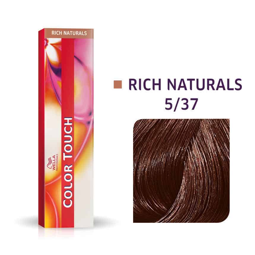 wella-professionals-color-touch-ammonia-free-semi-permanent-hair-dye-5-37-light-chestnut-golden-brown-60-ml-0-8005610546773-1672688664 Wella Professionals, Color Touch, Ammonia-Free, Semi-Permanent Hair Dye, 5/37 Light Chestnut Golden Brown, 60 ml – Image 1