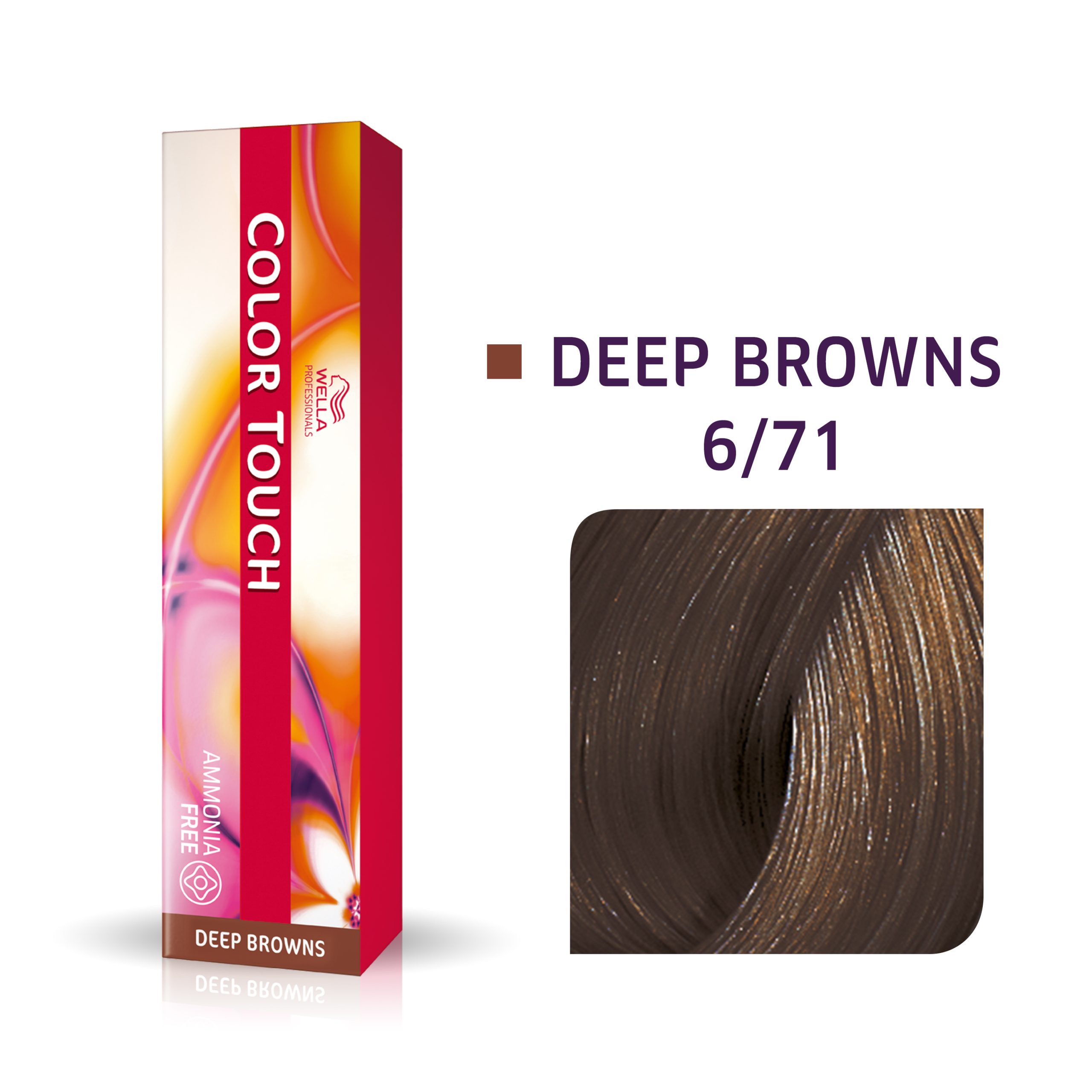 wella-professionals-color-touch-ammonia-free-semi-permanent-hair-dye-6-71-dark-blonde-ash-chestnut-60-ml-0-8005610546858-1672688380 Wella Professionals, Color Touch, Ammonia-Free, Semi-Permanent Hair Dye, 6/71 Dark Blonde Ash Chestnut, 60 ml – Image 1