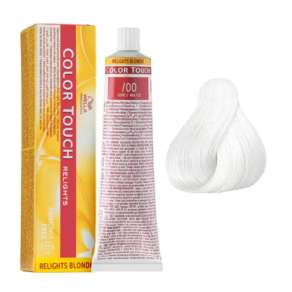 wella-professionals-color-touch-relights-ammonia-free-semi-permanent-hair-dye-00-clear-60-ml-0-8005610546216-1672670092 Wella Professionals, Color Touch Relights, Ammonia-Free, Semi-Permanent Hair Dye, /00 Clear, 60 ml – Image 1