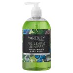 Yardley, Fig Leaf & Juniper Milk, Moisturizing, Hand Gel, 500 ml